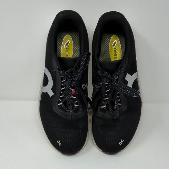 On Running Women's Cloudmonster 2 Sneakers - Black/White - 10 - Picture 6 of 9